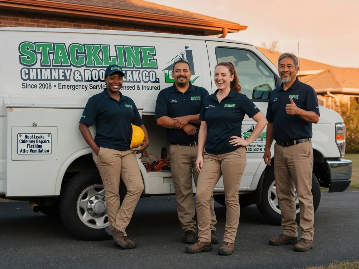 Chimney flashing repair company in Williams, SC